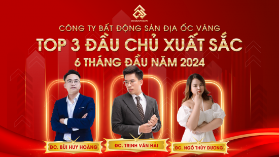 TỔNG KẾT 6 THÁNG ĐẦU NĂM 2024 - VINH DANH TOP 3 ĐẦU CHỦ XUẤT SẮC