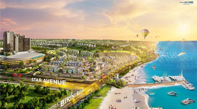 Phối cảnh một góc dự án NovaWorld Phan Thiet